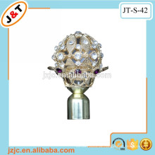 25 / 28mm dekorative diamond Vorhang Stange Finial